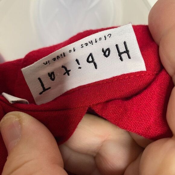 Habitat Clothes to Live in Linen Shirt Button Down - Picture 10 of 11